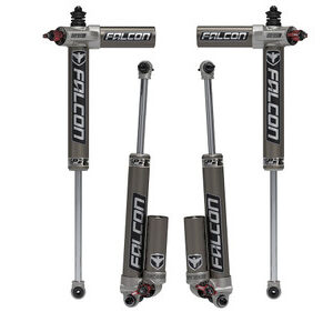 Teraflex Falcon SP2 3.3 Fast Adjust Piggyback Shock Absorber Kit for 2007-2018 Wrangler JK