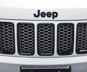 Mopar Gloss Black Grill Rings for 2014-2016 Grand Cherokee WK2