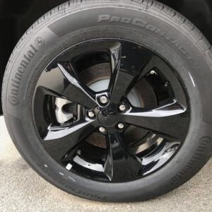 18" Black Cherokee 5-Spoke Altitude Wheel