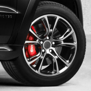 Mopar 20" Black SRT8 Alpine & Vapor Edition Wheel for 2011-2022 Grand Cherokee WK2