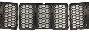 Mopar Overland & SRT8 Black Honeycomb Grill Inserts for 2014-2016 Grand Cherokee WK2