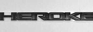 Mopar Black Cherokee Altitude Badge for 2019-2023 Cherokee KL