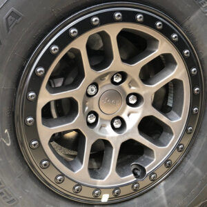 Mopar 17" Rubicon Extreme Recon XR Beadlock Capable Bronze Wheel for 2018-2025 Wrangler JL & 2020-2025 Gladiator JT