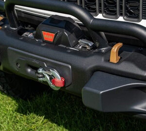 Mopar Steel Bumper Oversized Fog Lamp Bezel for 2024-2025 392 Wrangler with the Factory Warn Winch