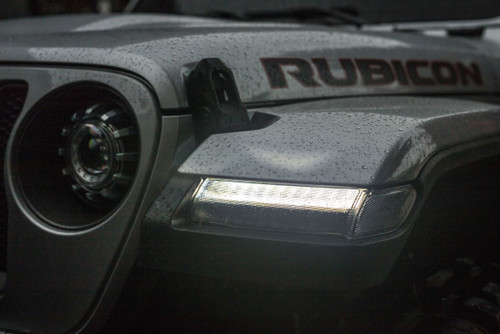 Morimoto XB LED Smoked Side Markers for the 2018-2025 Wrangler JL and 2020-2025 Gladiator JT - Image 3