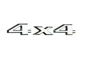 Mopar Chrome 4x4 Badge for Multiple Jeeps