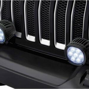 Front Bumper-Mount Light Brackets for the 2018-2025 Wrangler JL and 2020-2025 Gladiator JT
