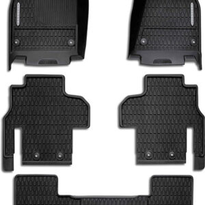 Mopar All-Weather Rubber Mats for 2022-2025 Wagoneer WS & 2022-2025 Grand Wagoneer WS