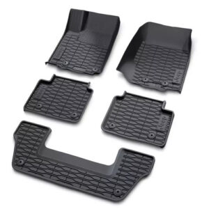 Mopar All-Weather Rubber Mats for 2021-2025 Grand Cherokee L & 2022-2025 Grand Cherokee WL
