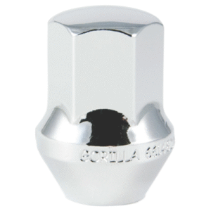 Gorilla Automotive Chrome 14mm x 1.50 Acorn Style Lug Nuts for 2011-2022 Grand Cherokee WK2, 2021-2025 3-Row Grand Cherokee L, 2022-2025 2-Row Grand Cherokee WL and 2020-2025 Gladiator JT with Factory Style Wheels (set of 20)