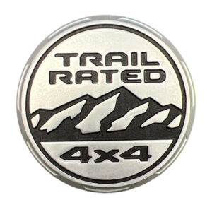 Mopar Trail Rated Badge Decal for the 2021-2025 Grand Cherokee L & 2022-2025 Grand Cherokee WL