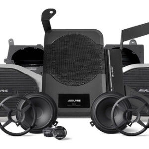Alpine PSS-24WRA Complete Sound System Upgrade for 2018-2023 Wrangler JL and 2020-2023 Gladiator JT