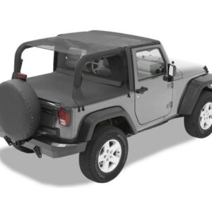 Bestop Safari Style Header Bikini Top for 2007-2009 Wrangler JK 2-Door