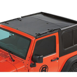 Bestop Safari Style Sun Bikini Top for 2007-2018 Wrangler JK 2-Door