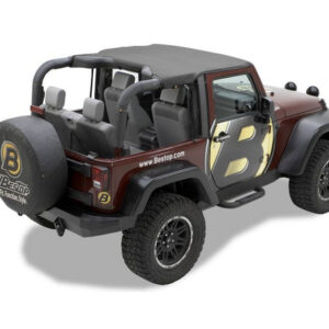 Bestop Targa Style Header Bikini Top for 2010-2018 Wrangler JK 2-Door