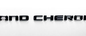 Mopar Gloss Black Grand Cherokee Badge for 2011-2022 Grand Cherokee WK2