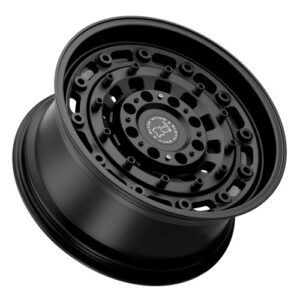 Black Rhino Arsenal Textured Matte Black Wheel for 2007-2025 Wrangler JK/JL & 2020-2025 Gladiator JT and 1999-2022 Grand Cherokee WJ/WK/WK2