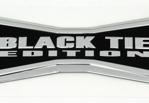 Mopar Black Tie Edition Badge for 2007-2018 Wrangler JK