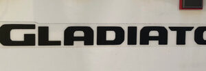Mopar Gladiator and Flag Decal for the 2020-2025 Gladiator JT