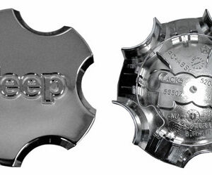 Mopar Center Cap Rogue Cast Aluminum Wheel (Platinum Finish) for 1999-2004 Grand Cherokee WJ
