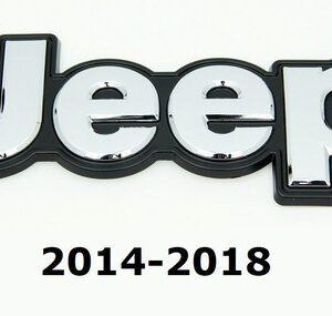 Chrome Jeep Liftgate Badge for 2014-2023 Cherokee KL