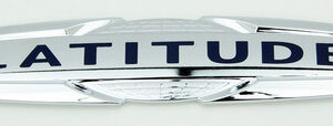 Chrome Latitude Badge Cherokee