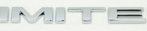 Chrome Limited Badge for the 2014-2018 Cherokee KL
