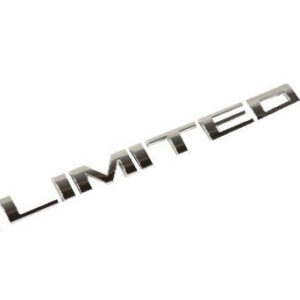 Chrome Limited Badge for the 2015-2021 Renegade BU & BV