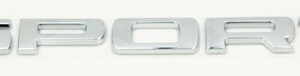 Cherokee Sport Badge Chrome