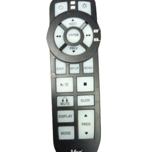Mopar DVD Remote for 2005-2010 Grand Cherokee WK, 2011-2013 Grand Cherokee WK2, and 2006-2010 Commander XK