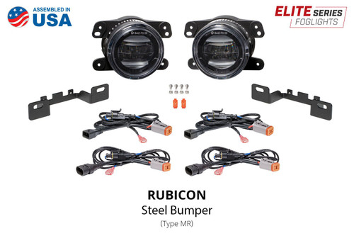 Diode Dynamics Elite Series Fog Lamps for 2007-2018 Wrangler JK, 2018-2025 Wrangler JL* & 2020-2025 Gladiator JT* - Image 7