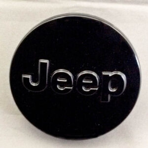 Mopar Gloss Black Center Cap for Multiple Jeeps