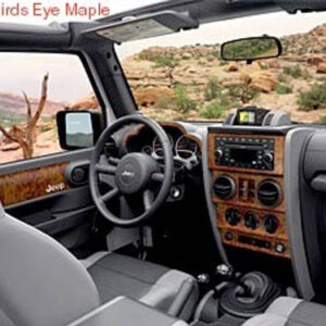Mopar Interior Trim Applique - 2-Door for 2007-2010 Wrangler JK