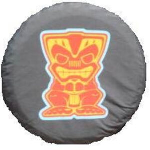 Mopar Islander Edition "Tiki" Tire Cover for 1997-2006 Wrangler TJ, 2007-2018 Wrangler JK & 2002-2007 Liberty KJ