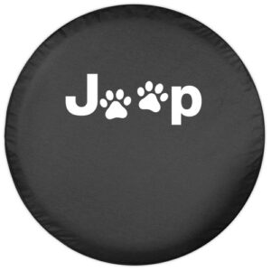 Jeep Paw Prints Tire Cover for 2007-2018 Wrangler JK