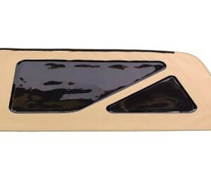 Mopar Driver Window - Tan Premium Fabric for 2008-2018 2 Door Wrangler JK