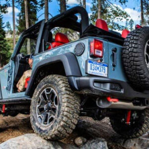 Mopar Rubicon Hard Rock, X and 10th Anniversary Rubicon Rear Bumper for 2007-2018 Wrangler JK