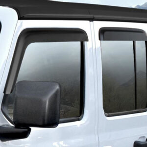 Mopar Window Vent Visors for 2018-2025 Wrangler JL and 2020-2025 Gladiator JT