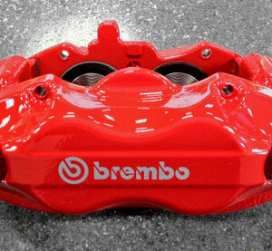 Mopar Red SRT8 Front Brembo Calipers for 2005-2010 Grand Cherokee WK