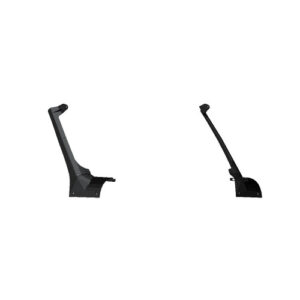 Road Armor Stealth A-Pillar 52.25 Light Mounts RIGID Adapt Array Only in Texture Black for 2018-2025 Wrangler JL and 2020-2025 Gladiator JT