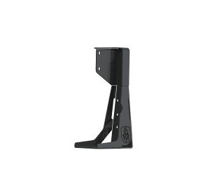 Road Armor Stealth Rear Tire Carrier HiLift Jack Mount in Texture Black for 2007-2018 Wrangler JK and 2018-2025 Wrangler JL
