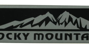 Mopar Rocky Mountain Edition Badge Decal for 2007-2016 Compass MK and 2007-2016 Patriot MK