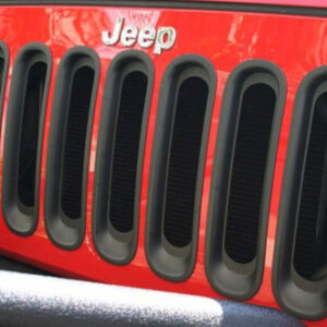 Rugged Ridge Black Grill Inserts for 2007-2018 Wrangler JK