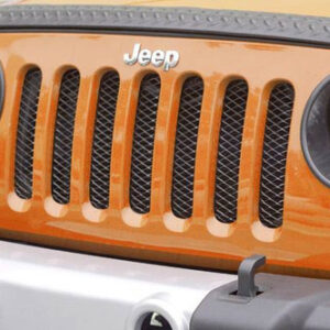 Rugged Ridge Black Mesh Grille Insert for 2007-2018 Wrangler JK