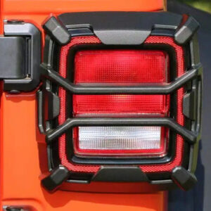 Rugged Ridge JL Elite Taillight Guards for Standard Incandescent Tail Lights for 2018-2025 Wrangler JL