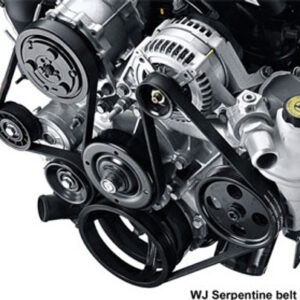 Mopar Serpentine Belt for 4.0L for 2000-2006 Wrangler TJ and 1999-2004 Grand Cherokee WJ