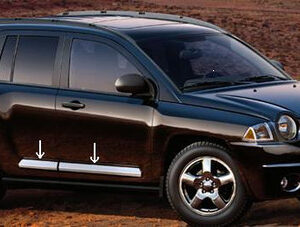 Mopar Silver Side Moldings for 2007-2010 Compass MK
