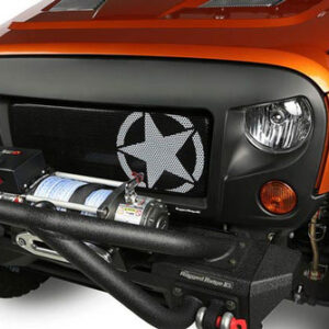 Rugged Ridge Spartan Grille Star Mesh for 2007-2018 Wrangler JK