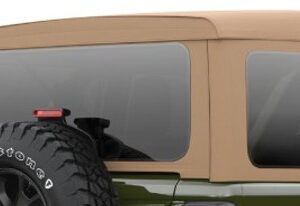 Mopar Tinted Replacement Windows (Tan Premium Twill) for 2018-2025 Wrangler JL 4 Door