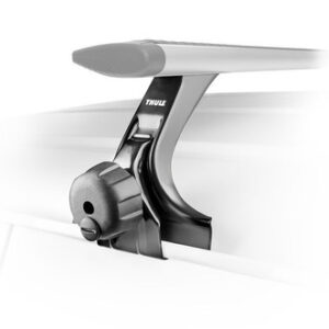 Thule WingBar Evo 150 w/ 300R Rapid Gutter Foot Pack for Wrangler (TJ/JK/JL) and Gladiator JT Hard Tops